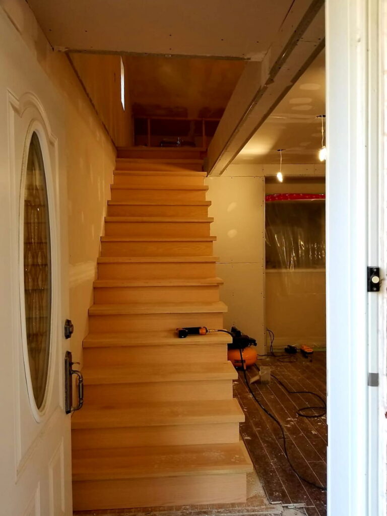 New staircase process